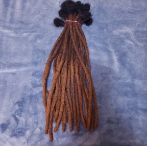 100% Human Hair Dreadlock Extensions MIX COLOR (35pcs)